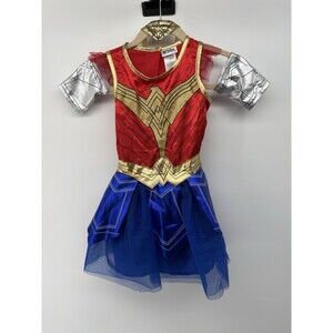 Wonder Woman Halloween Costume Girls Small - DC Marvel Kid Child Dress Up Ww84